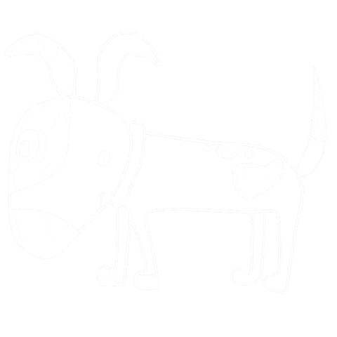 Dog Love Sticker by bagorgani