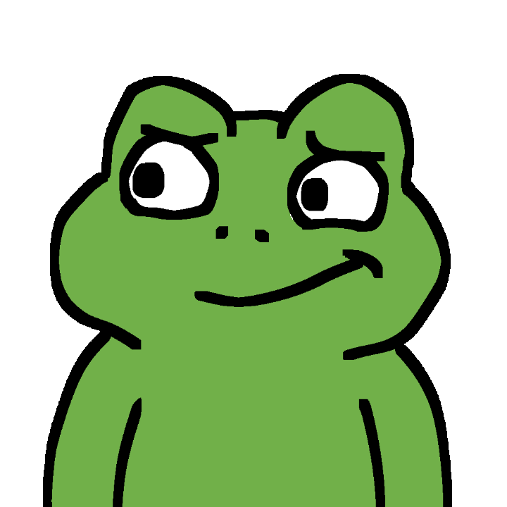 Frog Sticker
