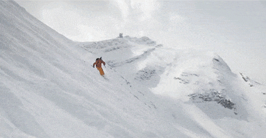 Ski Mountains GIF by Glacier 3000