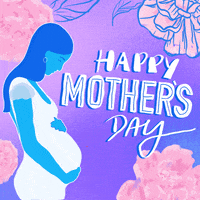 Expecting Mothers Day GIF by GIPHY Studios Originals