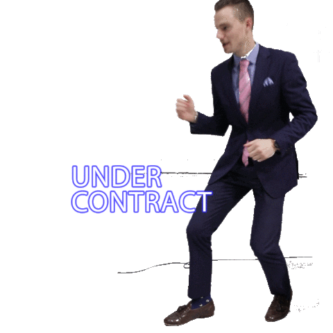 Under Contract Man Dancing Sticker by BAWSS