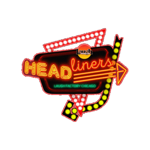 Laugh Factory Chicago Sticker