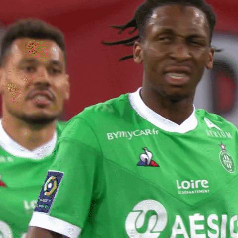 Football Calm Down GIF by AS Saint-Étienne