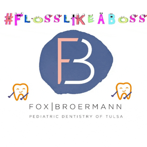 FoxBroermannPediatric teeth tooth floss flosslikeaboss GIF