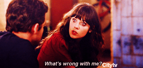 what is wrong new girl GIF