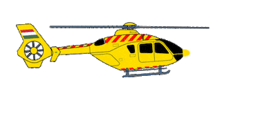 Landing Air Rescue Sticker by HUNHEMS