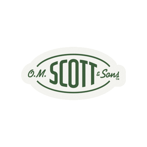 Grass Yard Sticker by OM Scott and Sons