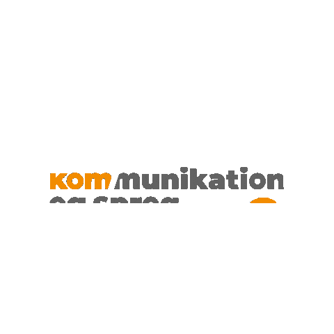 KommunikationogSprog Sticker