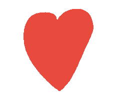 Heart Love Sticker by Pierogi Pierogi