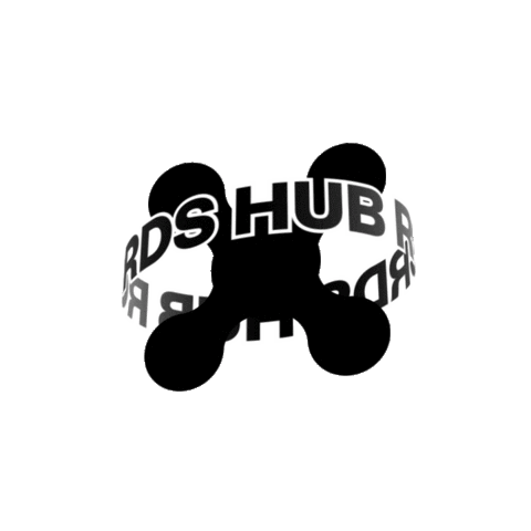 HUB Records Sticker