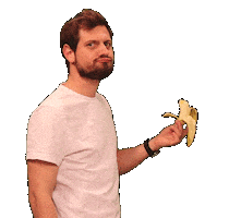 Banana Eating Sticker by Radio Medien AG