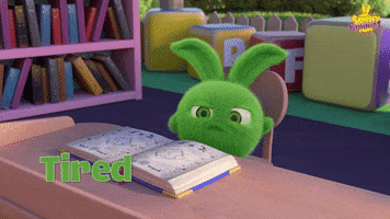 Bedtime Story Reaction GIF by Sunny Bunnies