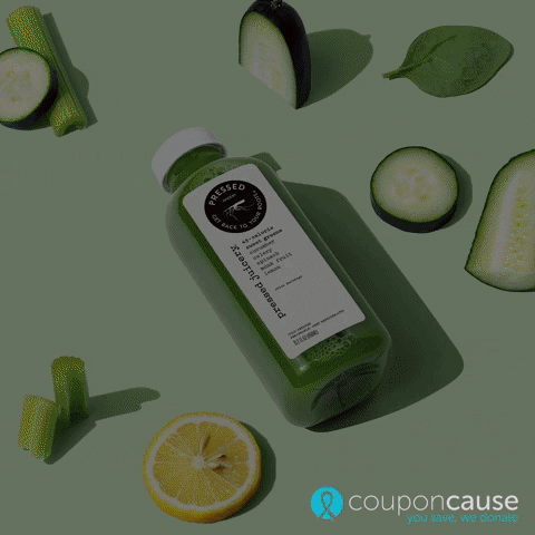 Juice Cleanse GIF by Coupon Cause