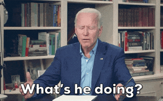 Whats He Doing Joe Biden GIF by Election 2020
