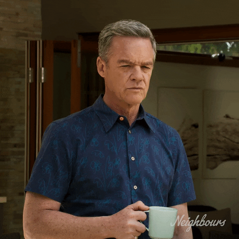Think Paul Robinson GIF by Neighbours (Official TV Show account)
