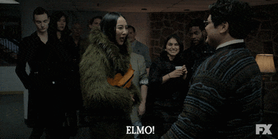 Elmo GIF by What We Do in the Shadows