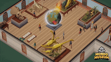 Dinosaur Museum GIF by Kitfox Games