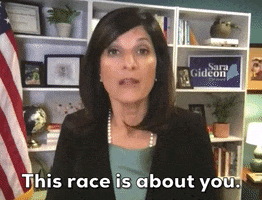 Maine Gideon GIF by Election 2020