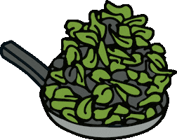 Transformation Spinach Sticker by Protein Pow