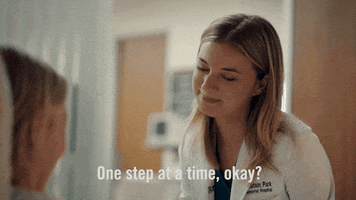 One Step At A Time Self Care GIF by The Resident on FOX