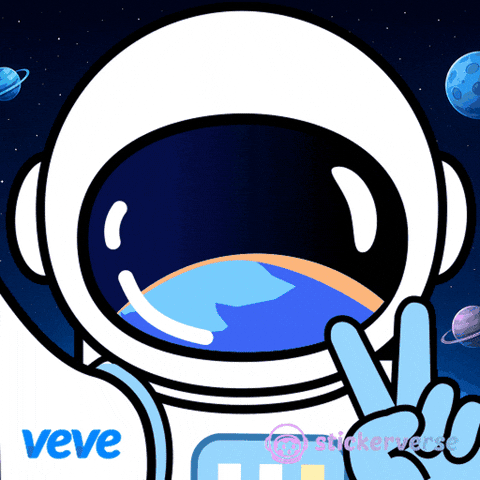 Peace Out Space GIF by VeVe
