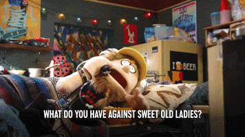 Old Lady Question GIF by Crank Yankers