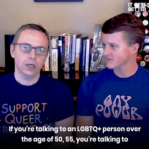 lgbt lgbtq history GIF by It Gets Better Project