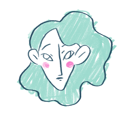 Girl Sticker