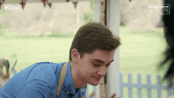 Scared Henry GIF by The Great British Bake Off