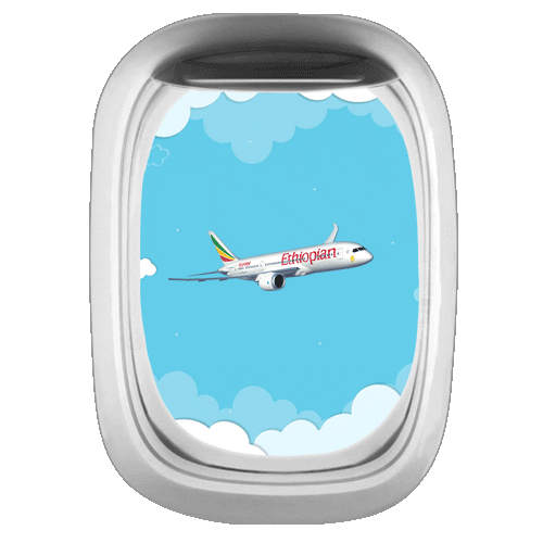 Travel Oblo Sticker by Ethiopian Airlines Italy
