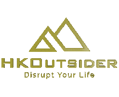 Hkoutsider Canyoning Rappelling Climbing Abseiling Coasteering Sticker by HKOutsider