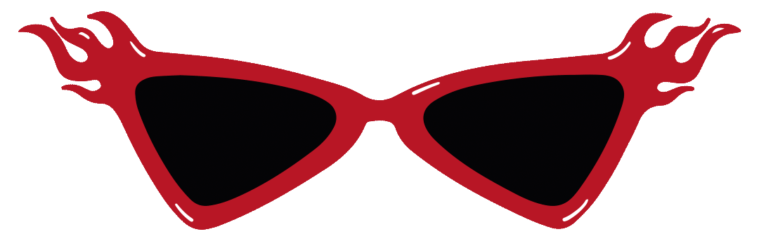 Image result for red sunglass gif