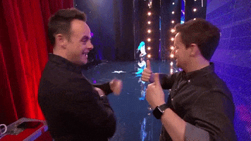 Ant And Dec Yes GIF by Got Talent Global
