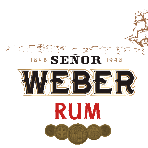 Run Rum Sticker by Cachaçaria Weber Haus