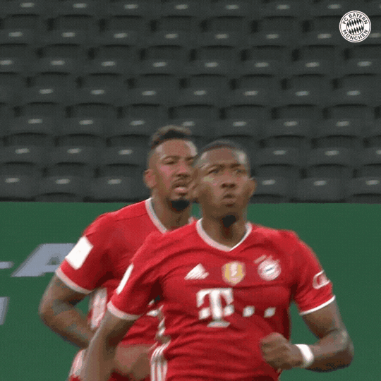 Dfb Pokal Celebration GIF by FC Bayern Munich