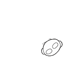 うさぎ 歩く Sticker