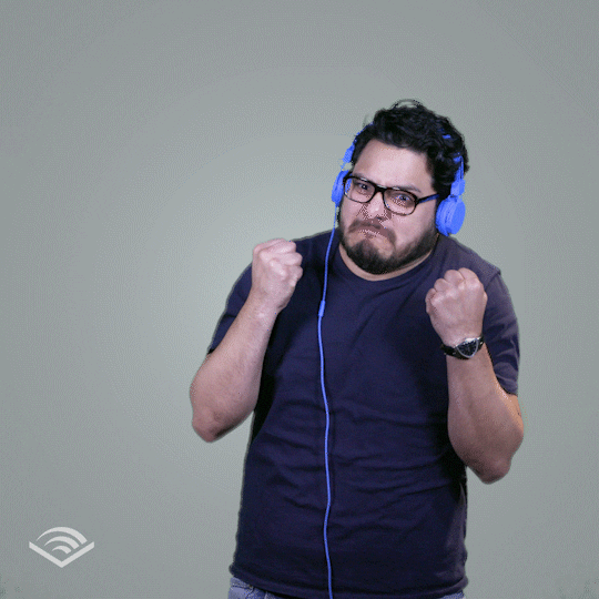 Angry Headphones GIF by Audible