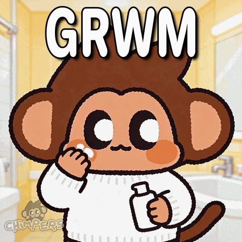 Get Ready With Me Make Up GIF by Chimpers