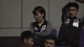 Bored Ping Pong GIF by ITTFWorld