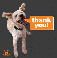 Thank U GIF by Best Friends Animal Society - Find & Share on GIPHY