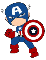 captain america avengers Sticker by Chill Stoorm