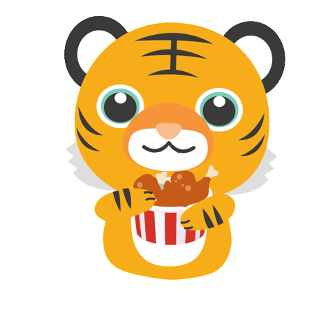 Eat Sticker by tigerairhoojiang
