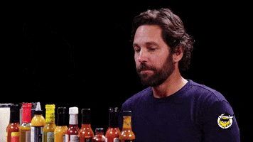 Paul Rudd Hot Ones GIF by First We Feast