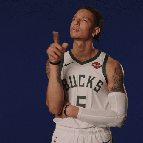 Confused Give Up GIF by Milwaukee Bucks