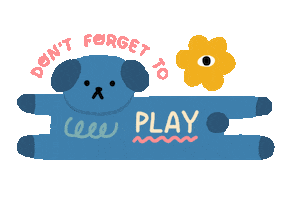 Dog Play Sticker
