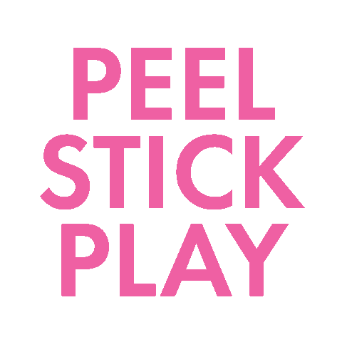 Peel Stick Play Sticker by Sun Patch