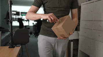Unpacking Open Up GIF by Bens Watch Club