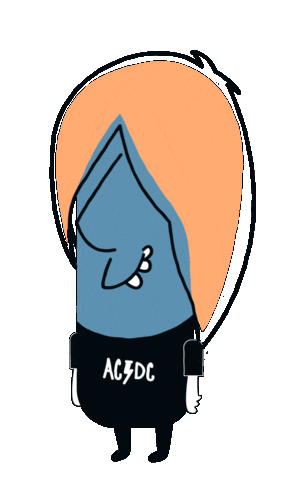 Blue Sticker