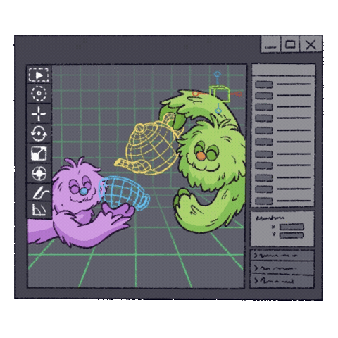 Sacktoon Sticker