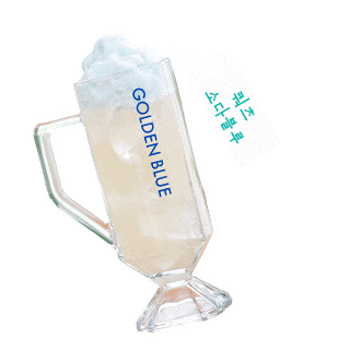 Quartz Highball Sticker by golden blue